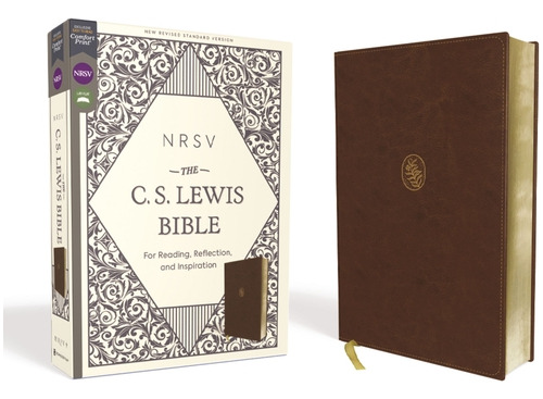 Nrsv, The C. S. Lewis Bible, Leathersoft, Brown, Comfort Print: For Reading, Reflection, And Insp..., De Lewis, C. S.. Editorial Zondervan, Tapa Dura En Inglés