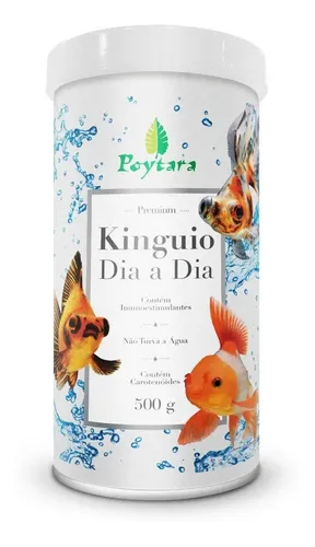 Ração Poytara Kinguio Dia A Dia 500g