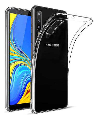 Funda Para Samsung A7 2018 Tpu 100% Transparente Antishock