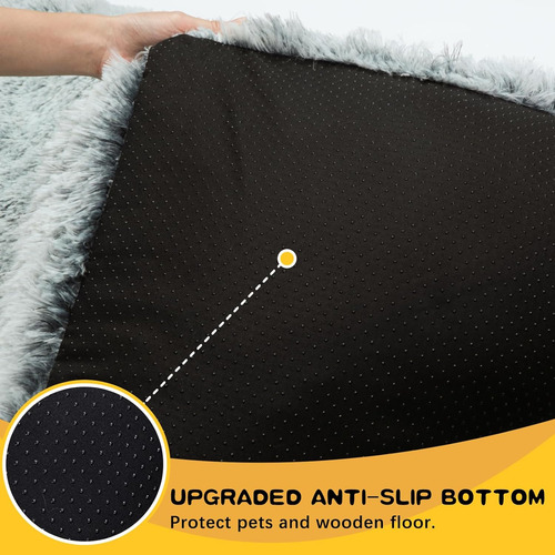 Alfombrilla Grande Para Cama De Perro Para Jaulas De Perr...