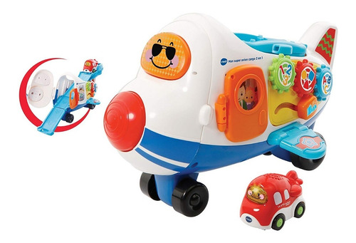 Avion Pista Interactivo Juguete Para Bebes Vtech Incluye A Ramon El Mini Avion