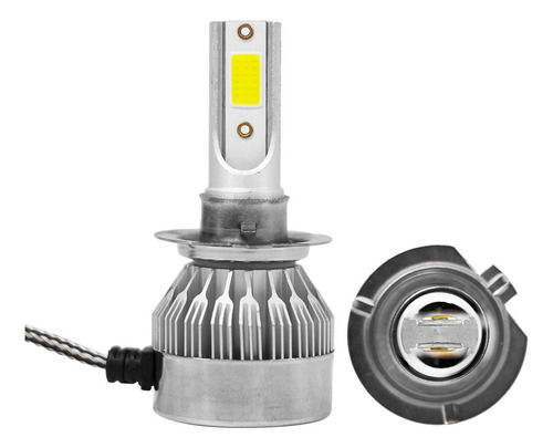 Juego Kit Cree Led H1 H4 H7 H11 36w 16000lm Con Cooler