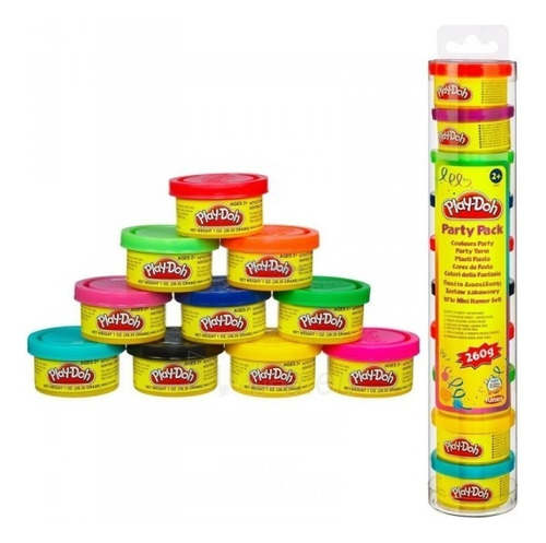 Play Doh Masas Pack X 10 Unidades 22037- Giro Didáctico