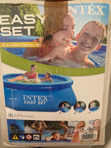 Piscina Inflable Intex Familiar Con Accesorios 