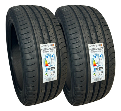 Kit 02 Pneus Novos Aro 21 Speedmax Dsu02 Xl 275/45r21 110w W