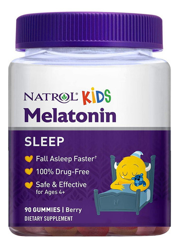 Melatonina Para Niños 1 Mg 90 Gomitas Natrol