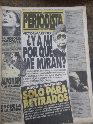 El Periodista De Buenos Aires Nº 29 * Marzo 1985 *