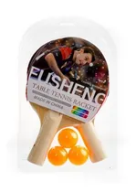 Comprar Set Ping Pong 2 Paletas + 3 Pelotas Recreativo Juegos