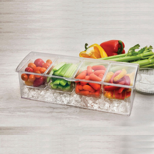 2025 Caixa De Temperos Destacável Para Salada De Frutas