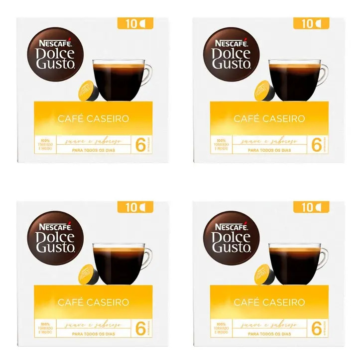 Kit 40 Cápsulas Caseiro Dolce Gusto - Imediato