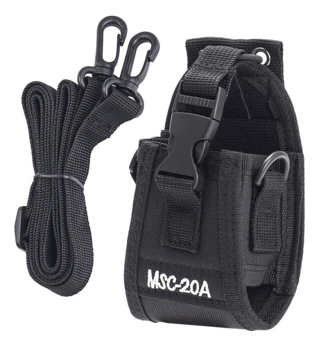 Walkie Talkie Radio Funda Con Soporte Bolsa Con Correa