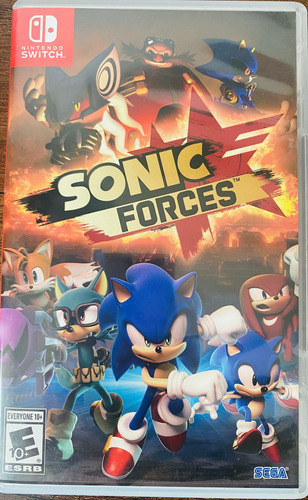 Juego Sonic Forces Semi Nuevo Para Nintendo Switch Oled