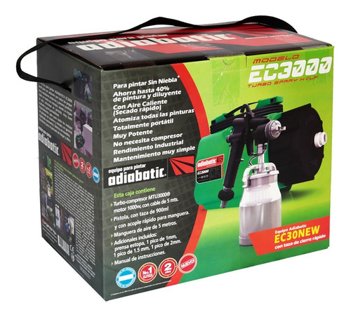 Equipo De Pintar Máquina Adiabatic Ec 3000 -caporaso