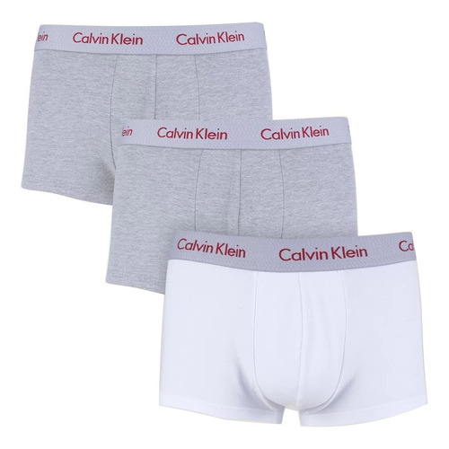 Cueca Calvin Klein Boxer Original Kit 3 Peças | Parcelamento sem juros