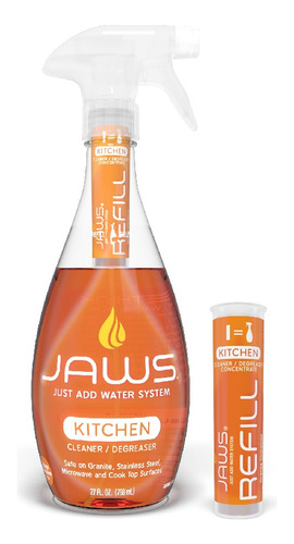 Limpiador Y Antigrasa Ecologico Cocina Jaws 2 X 739 Ml