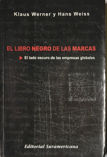 El Libro Negro De Las Marcas El Lado Oscuro De Las Empresas