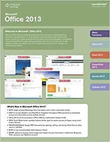 Microsoft Office 2013 Coursenotes