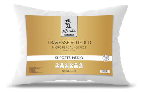 Travesseiro Anti Alérgico 50x70 - Macio - Fibra Siliconada