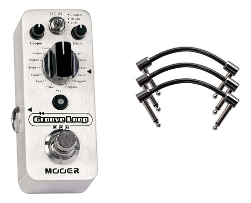 Mooer Maquina Tambor Groove Loop Looper 20 Minuto Accesorio