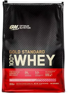 Proteina Optimum Nutrition Gold Standard 100% Whey 10 Libras