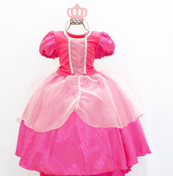 vestido de princesa infantil mercado livre