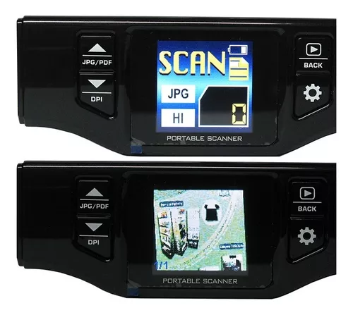 Scanner Portátil Profesional De 1050dpi Con Lcd Nsscpo10
