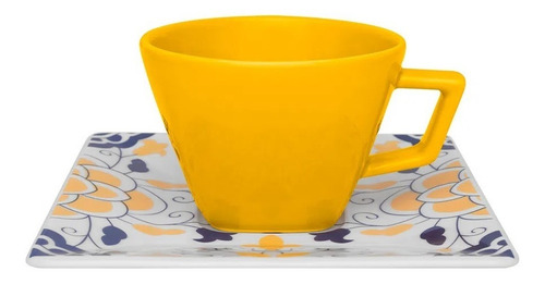 Imagem 6 de 9 de Aparelho De Jantar Chá E Café 42 Peças Quartier Sevilha