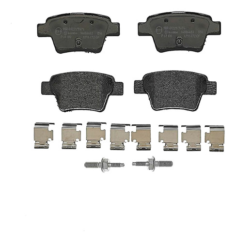 1 Jgo Balatas Semimetalicas (t) Brembo 207 Rc 08/11