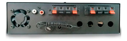 Amplificador 500w 4 Canais + 6 Caixas Acusticas 4 70w