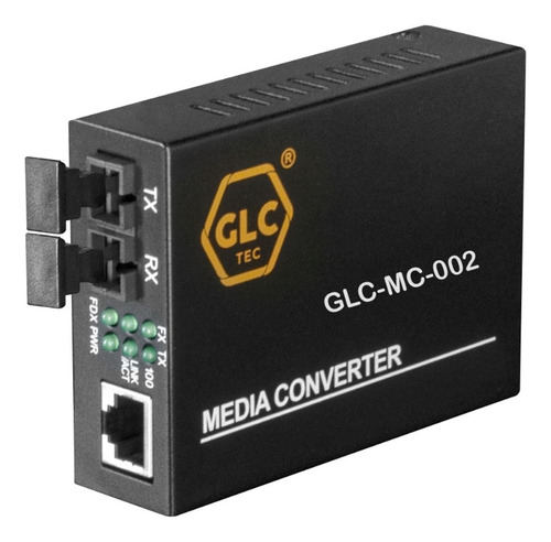 Media Converter Fibra 10/100tx-100base-fx (sc) Glc Mm 2km