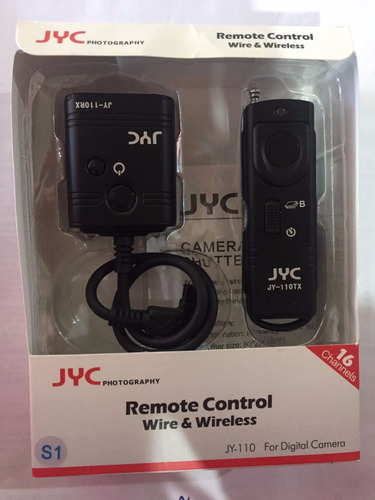 Controle Disparador Camera Jyc Wire&wireless