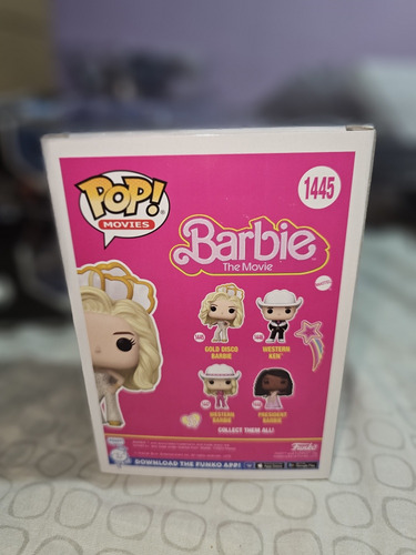 Funko Pop! Barbie The Movie Gold Disco Barbie N.1445 (Usado)