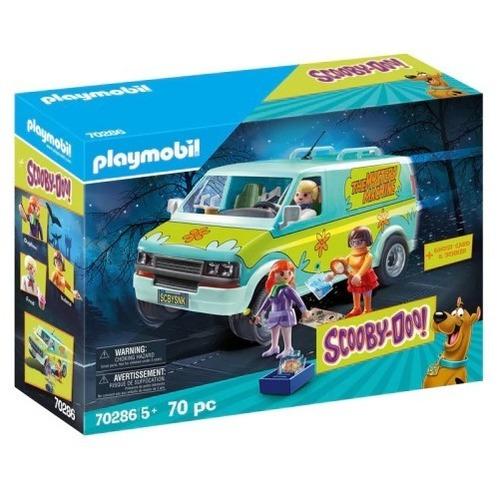 Playmobil Linea Scooby Doo  Maquina De Misterio 72 Piezas 