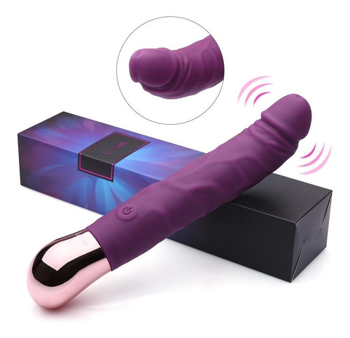 Imagen 1 de 7 de Vibrador Vaginal/anal Consolador Punto G Juguete Sexual Luvk