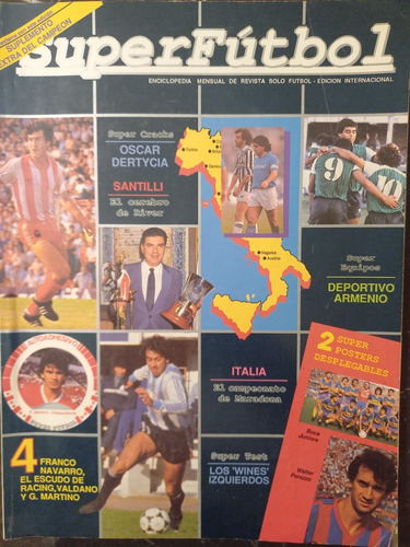 Revista Súper Fútbol 3 Sin Posters Ni Stickers.