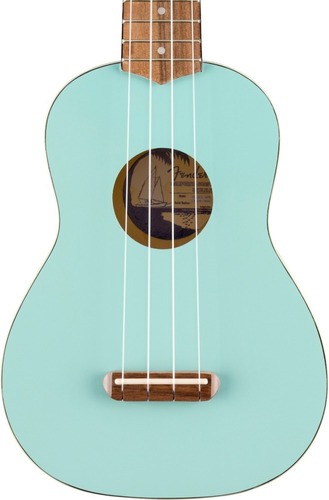 Fender California Coast Venice Ukelele Soprano - Colores