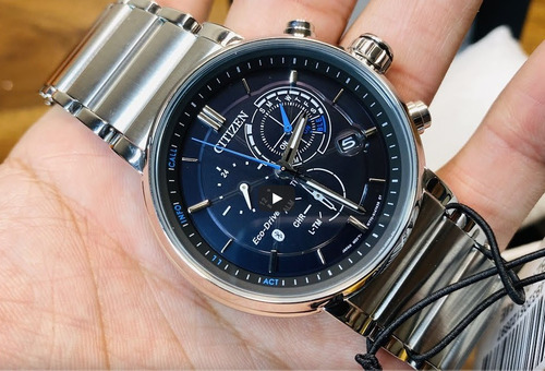 Imagen 3 de 10 de Bz1000-54e Reloj Citizen Eco Drive Proximity Bluetooth Plat