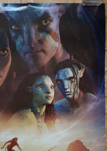 Póster Original Cine Avatar 2 (Usado)