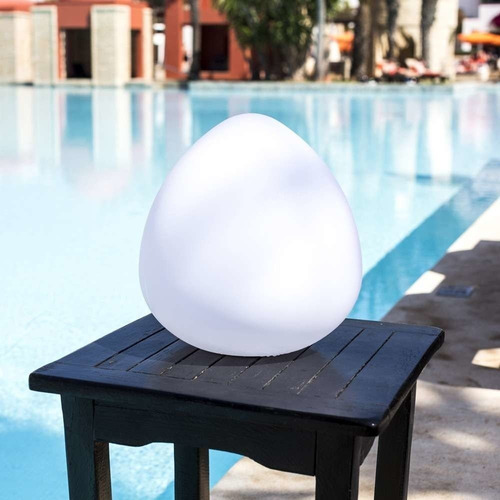 Imagen 4 de 6 de Rock Lámpara Led Bluetooth De Interior Y Exterior
