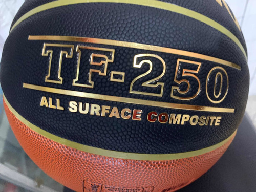 Balon Deporte Baloncesto Original Spalding Tf 250 En Cuero 