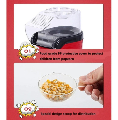 Maquina Para Hacer Palomitas De Maíz Pop Corn Maker