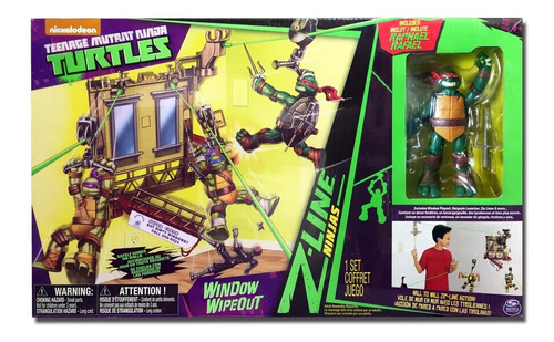 Teenage Mutant Ninja Window Wipeout Z Line Ninjas Raphael