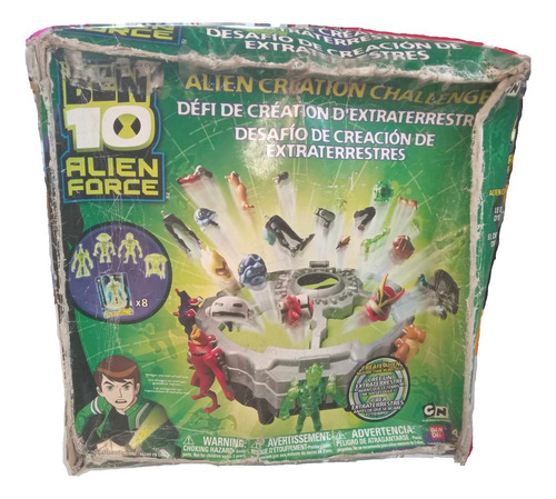 Ben 10 Desafio De Creacion Extraterrestre (caja Dañada)