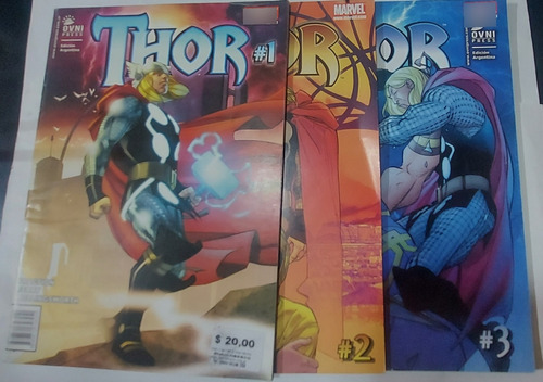 Revistas Thor Marvel Ovni Press 1 2 Y 3 Excelentes X Las 3