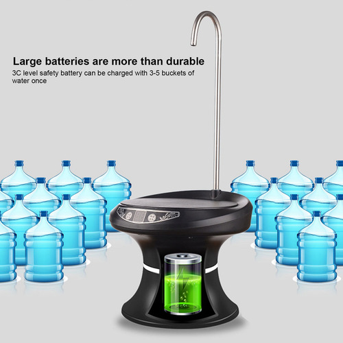 Bomba De Agua Embotellada Dispensador Eléctrico Carga Usb Be