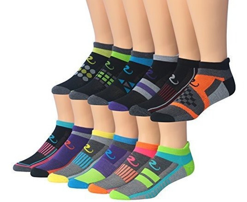 Ronnox Men's 12-pairs Low Cut Running & Athletic Performance