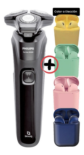 Imagen 1 de 4 de Afeitadora Philips Series 5000 S5582 Azul + Auri
