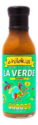 Salsa Verde Con Tomate Chilokia Vidrio 360g