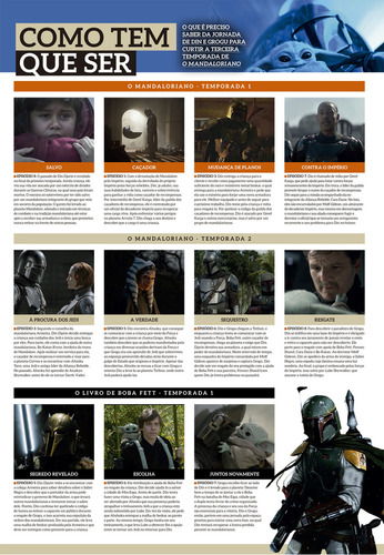 Superpôster Cinema E Séries - Mandaloriano 3 - Arte B (sab, De A Europa. Editora Europa, Capa Mole Em Português