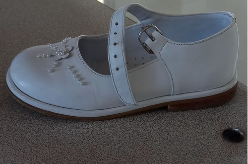 Zapatos Blancos Para Bautizo/vestir